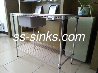 Freistehende Anlage-Type Industrie Rohr aus Edelstahl mit Top Mount Design