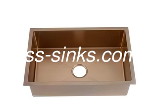 Bronze Schrank Unterbau Edelstahl Küchenspüler mit OEM Innengröße