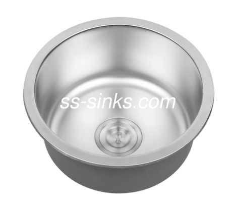9 Zoll Waschbecken Tiefe Unterbau Edelstahl Küchenbecken mit gebürsteten / polierten Oberfläche und modernen Stil