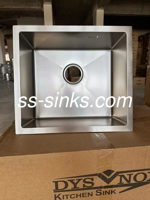 Schwarz/Gold/Silber/Rosen-Gold Handgefertigte Küchenspüle Gleicher Becken Tiefe 220mm