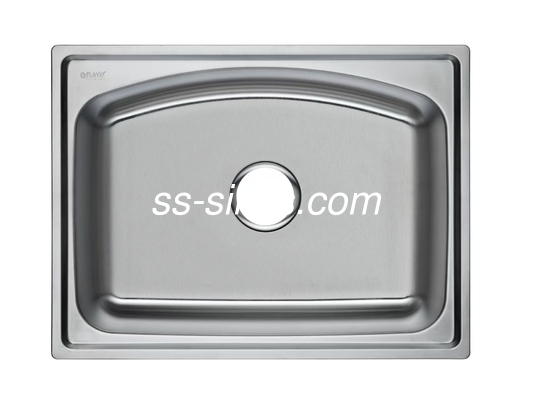 24 * 18 Zoll Modern Topmount Küchenspüler Außenmaße OEM mit modernem Stil