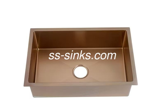 Bronze Schrank Unterbau Edelstahl Küchenspüler mit OEM Innengröße