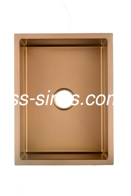 Bronze Schrank Unterbau Edelstahl Küchenspüler mit OEM Innengröße