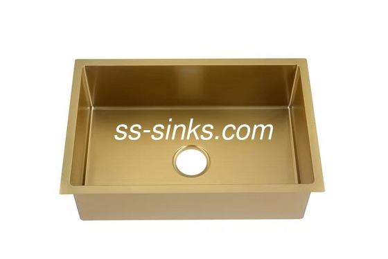 Gold Edelstahl Unterbau Waschbecken für Ihr Schrank bei Waschbecken Lieferanten