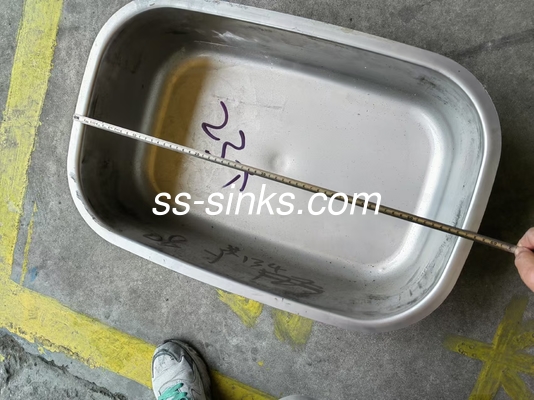 Schrank Unterbau Edelstahl Küchenspüler 220mm Tiefe für Spülanbieter und Produkt Tiefe 220mm
