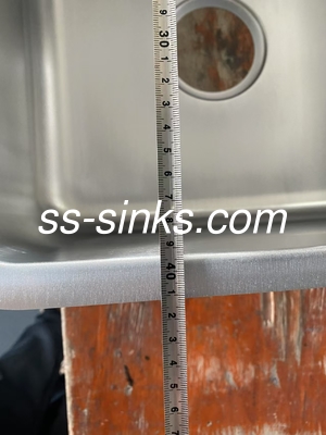 18/10 Material aus Nickelstahl 304 Edelstahl Küchenspüler für Seife-Dispenser und Zubehör