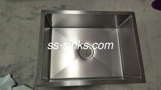 18/10 Nickel-Stahl-Material Edelstahl-Einschüsselbecken Die perfekte Ergänzung für Ihre Küche