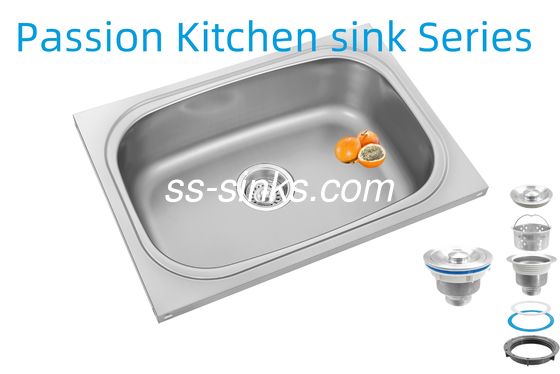 Moderne Eckwaschbecken aus Edelstahl Die perfekte Mischung aus Stil und Funktion mit eingeschlossener Montage-Hardware