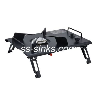 Portable Grill mit Holzkohle 2 Seitenregale und kundenspezifische Outdoor-Grillgeräte OEM ODM