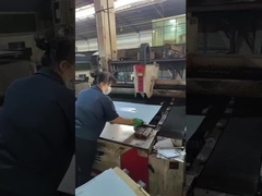 OEM ODM geprägt fertig aus Edelstahl handgefertigt Waschbecken Fabrik Material Schneidmaschine